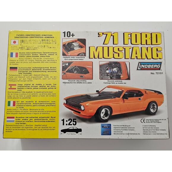 1971 Ford Mustang MODEL - Picture 3 of 3